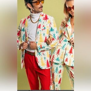 Christmas Holiday Blazer & Pants